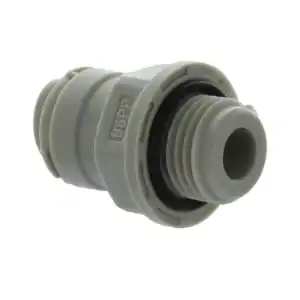 Pièce de raccord en plastique pour plomberie.