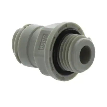 Pièce de raccord en plastique pour plomberie.