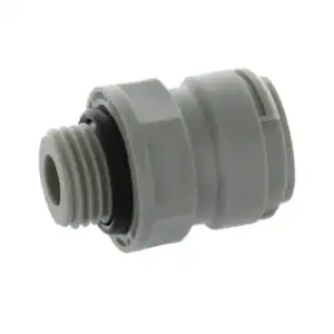 Raccord rapide DMfit avec filetage et joint torique double pour tube en pouce.