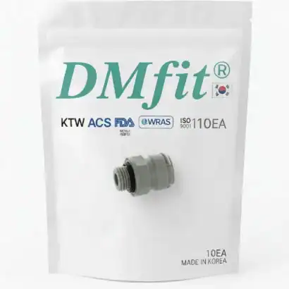Filtre à eau DMfit pour système d'eau purifiée. Qualité et efficacité, norme ISO 9001.