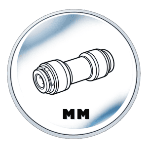 Raccords droit manchons tube