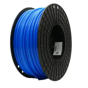 Tube alimentaire bleu en bobine de 70 à 300 mètres selon les diamètres.