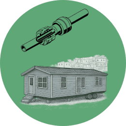 Raccords Mobile-home