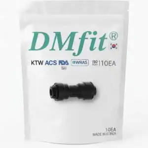Raccord rapide TE pour tube de 6 mm, lot de 10 pi&egrave;ces, id&eacute;al pour plomberie et irrigation.