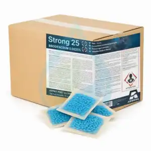 Raticide en p&acirc;te huil&eacute;e pour la lutte contre les rongeurs, 10 kg, efficace et simple d'utilisation.