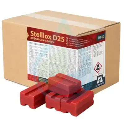 Raticide professionnel Dif&eacute;nacoum 10 kg, utilis&eacute; pour la lutte contre les rongeurs dans les environn.