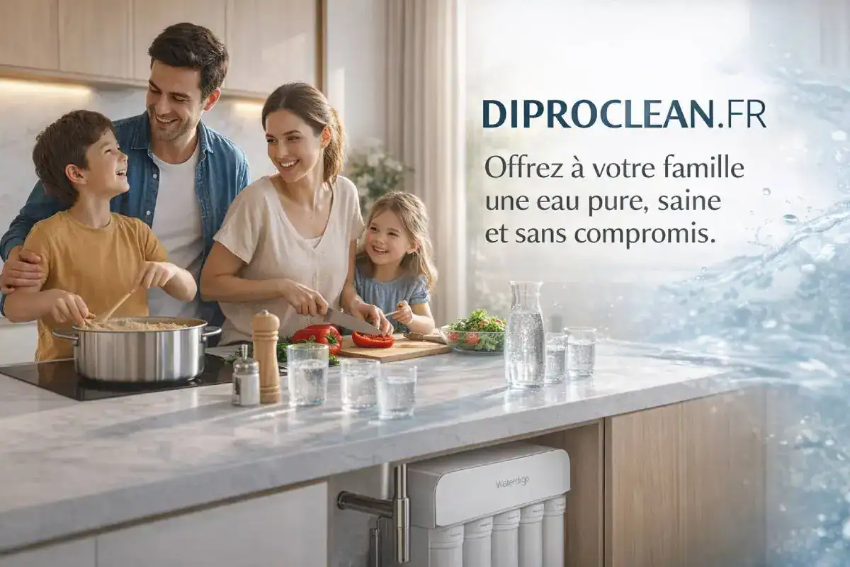 Solutions de filtration d&rsquo;eau pour les particuliers sur Diproclean.fr