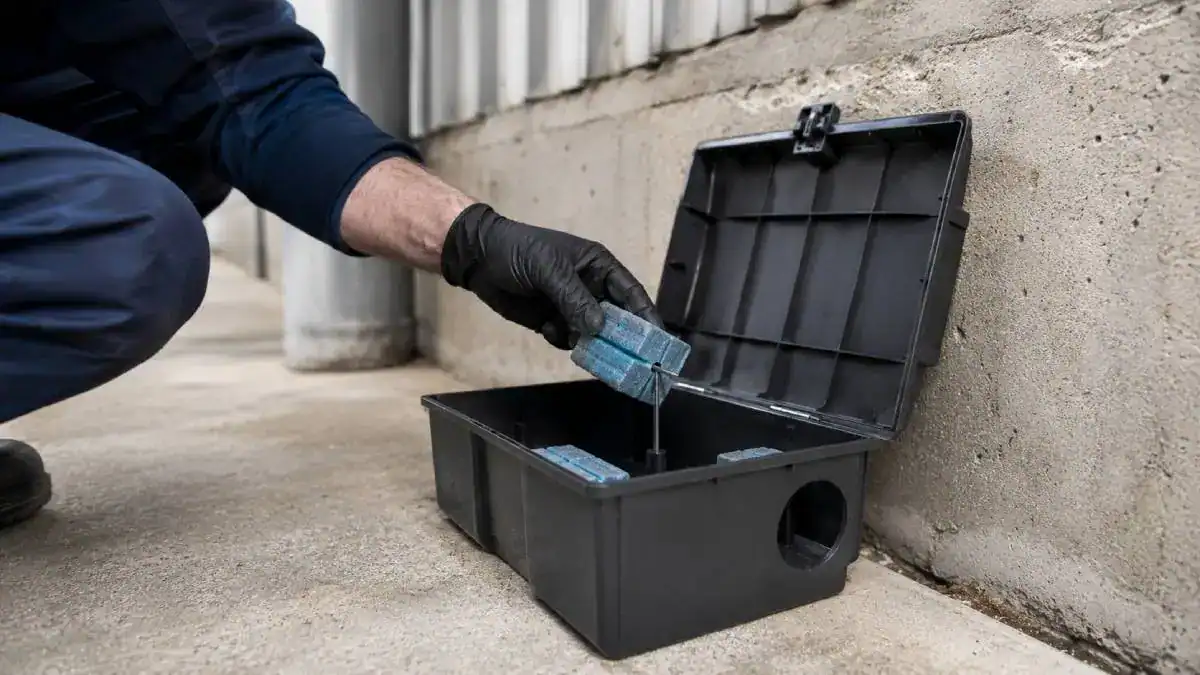 D&eacute;p&ocirc;t de boite d'app&acirc;tage s&eacute;curis&eacute;e pour blocs avec mati&egrave;re active