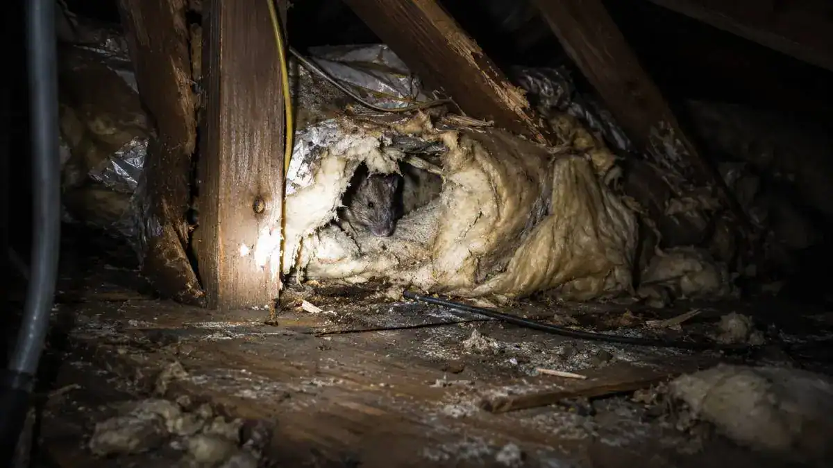Signes d'infestation de rats dans une maison