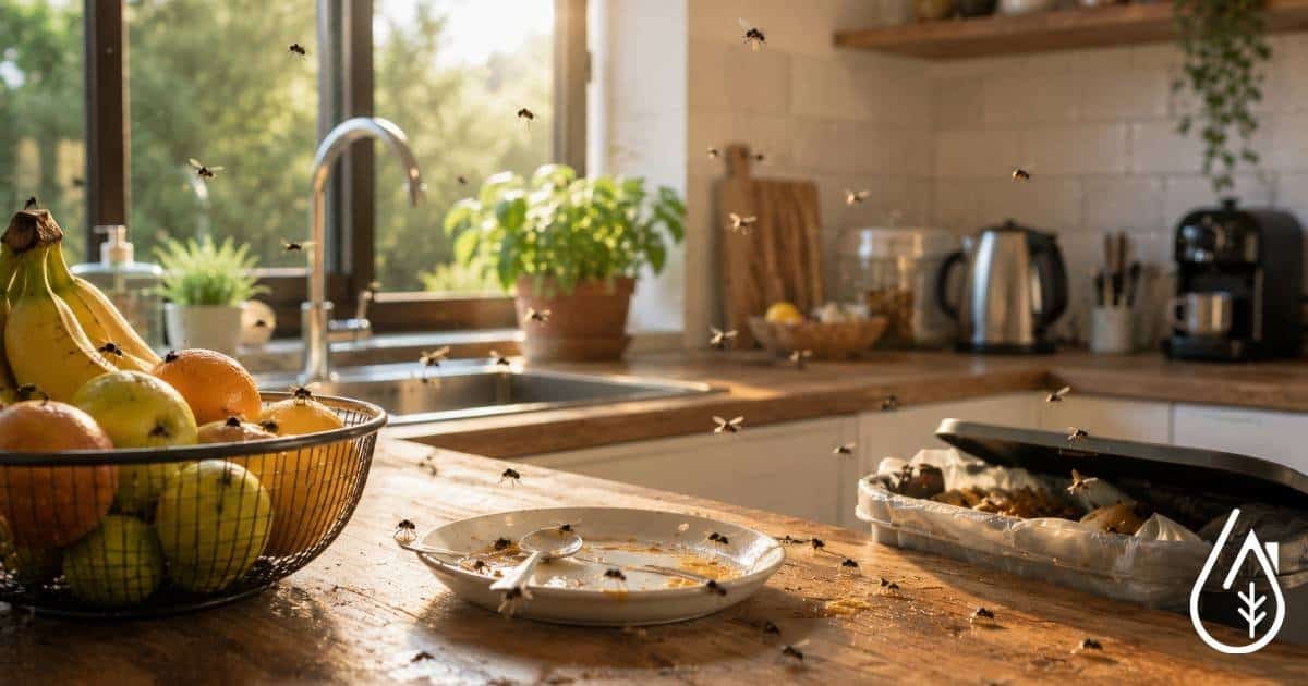 Pourquoi les mouches envahissent votre cuisine en &eacute;t&eacute; ?
